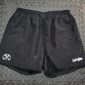 Civil Regime Black Athletic Shorts